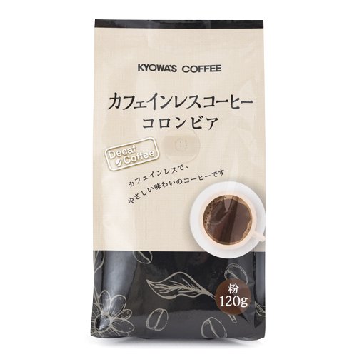 レギュラーコーヒー　 カフェインレスコーヒー コロンビア 【粉120g】